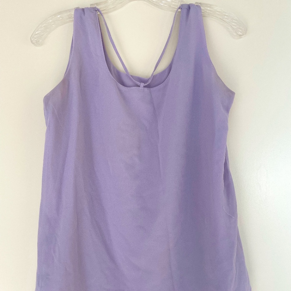 Sleveless Lavender Top